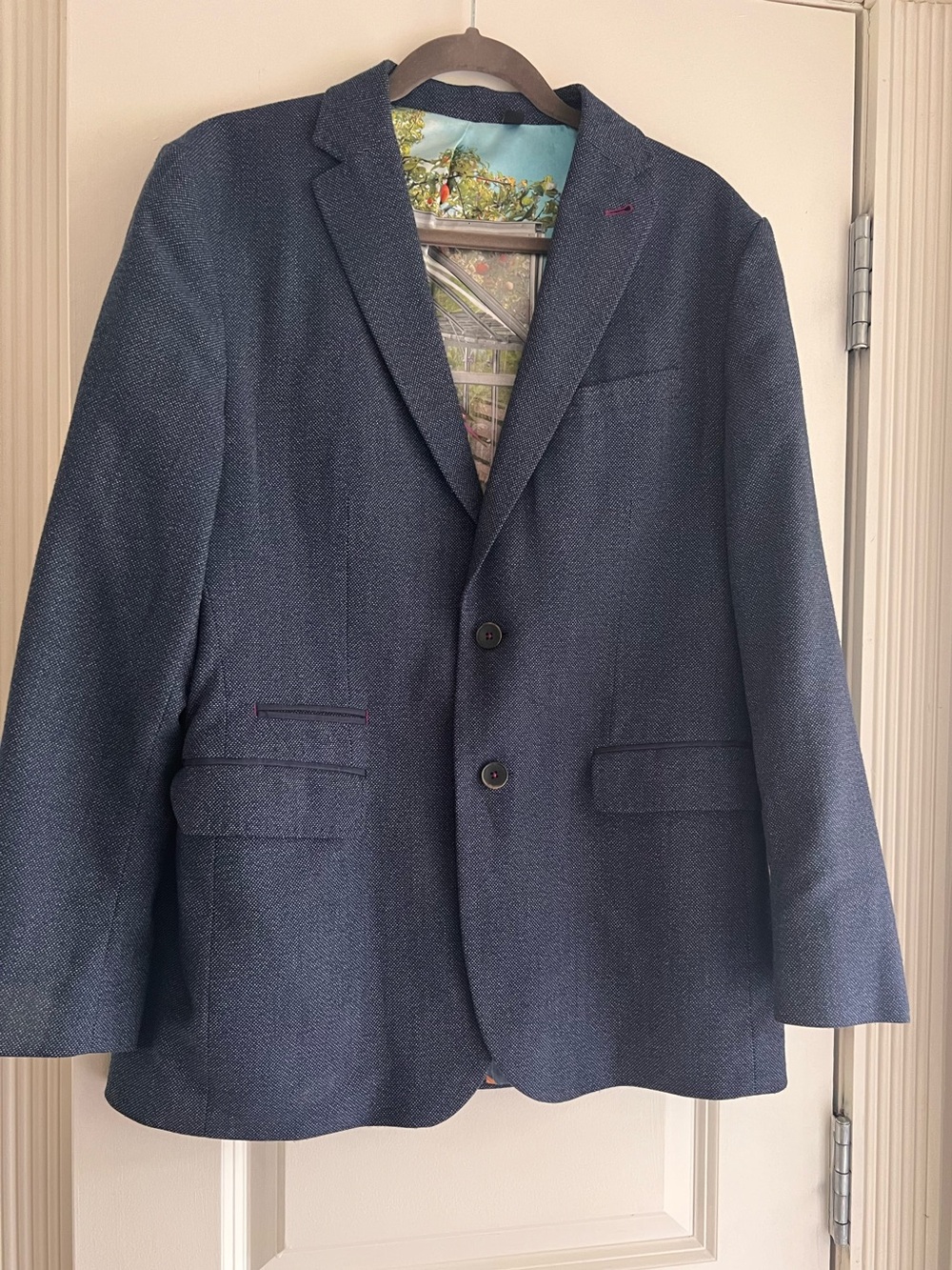 Ted Baker Men’s Blue Blazer Jacket